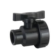 farm irrigation systems PP HDPE F/F Plastic Ball Valves Agricultural Irrigation Valve  for Water supply and irrigation